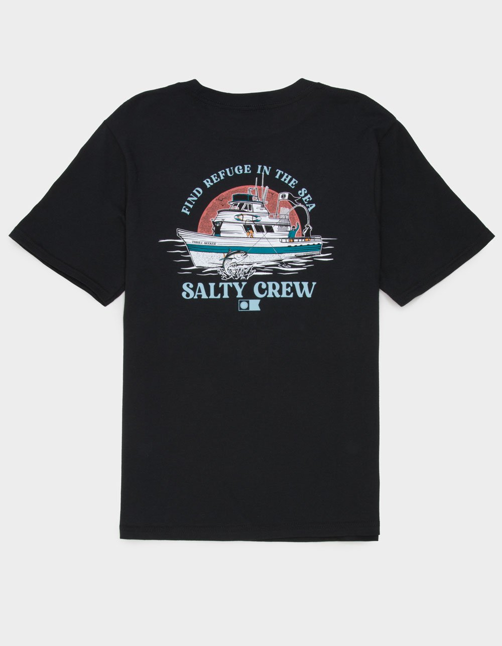 SALTY CREW Day Charter Boys Tee - BLACK