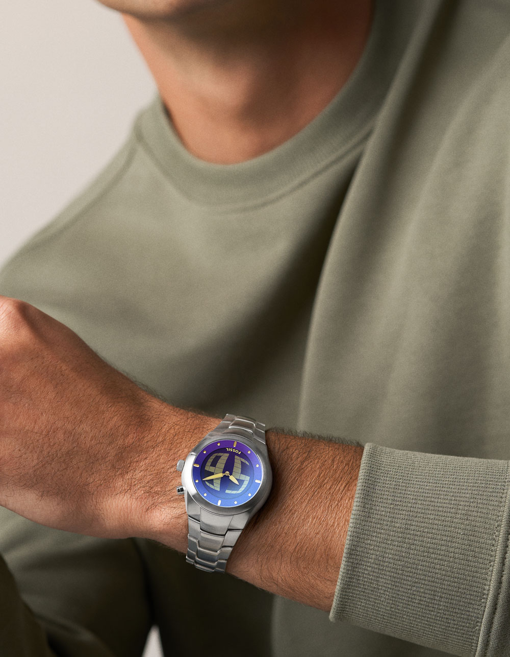 FOSSIL Y2K Big Tic Watch