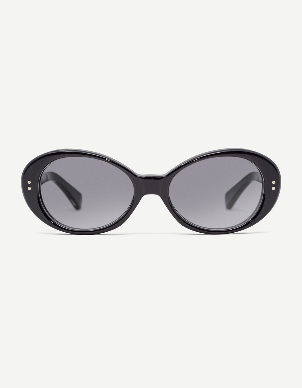 DECADE Grace 60s Sunglasses - BLACK