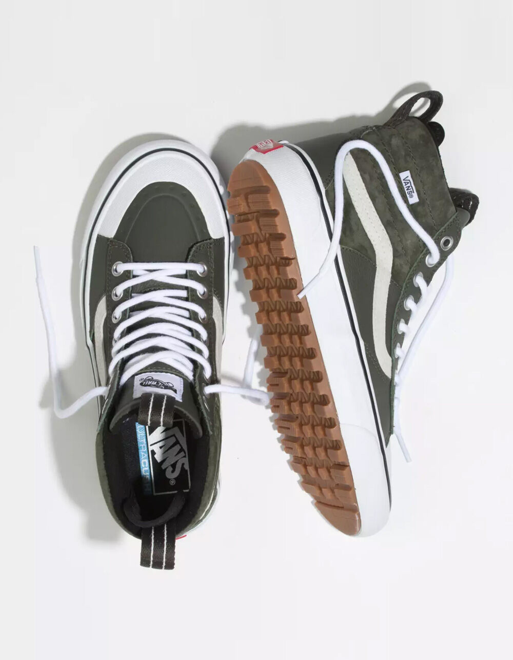 VANS Sk8-Hi MTE 2.0 DX Forest Night & True White Womens Shoes - FOREST ...