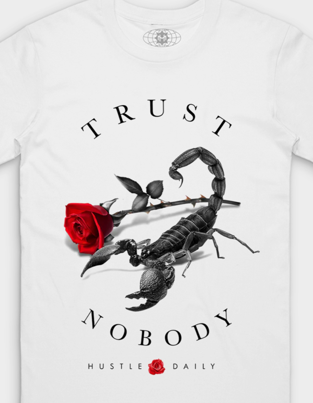 HASTAMUERTE Scorpion Mens Tee - WHITE