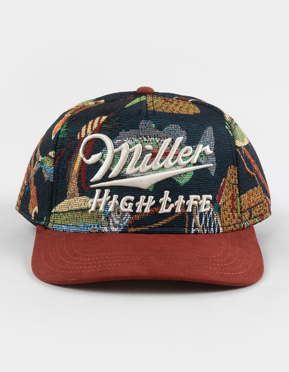 AMERICAN NEEDLE Miller High Life Tapestry Snapback Hat - MULTI
