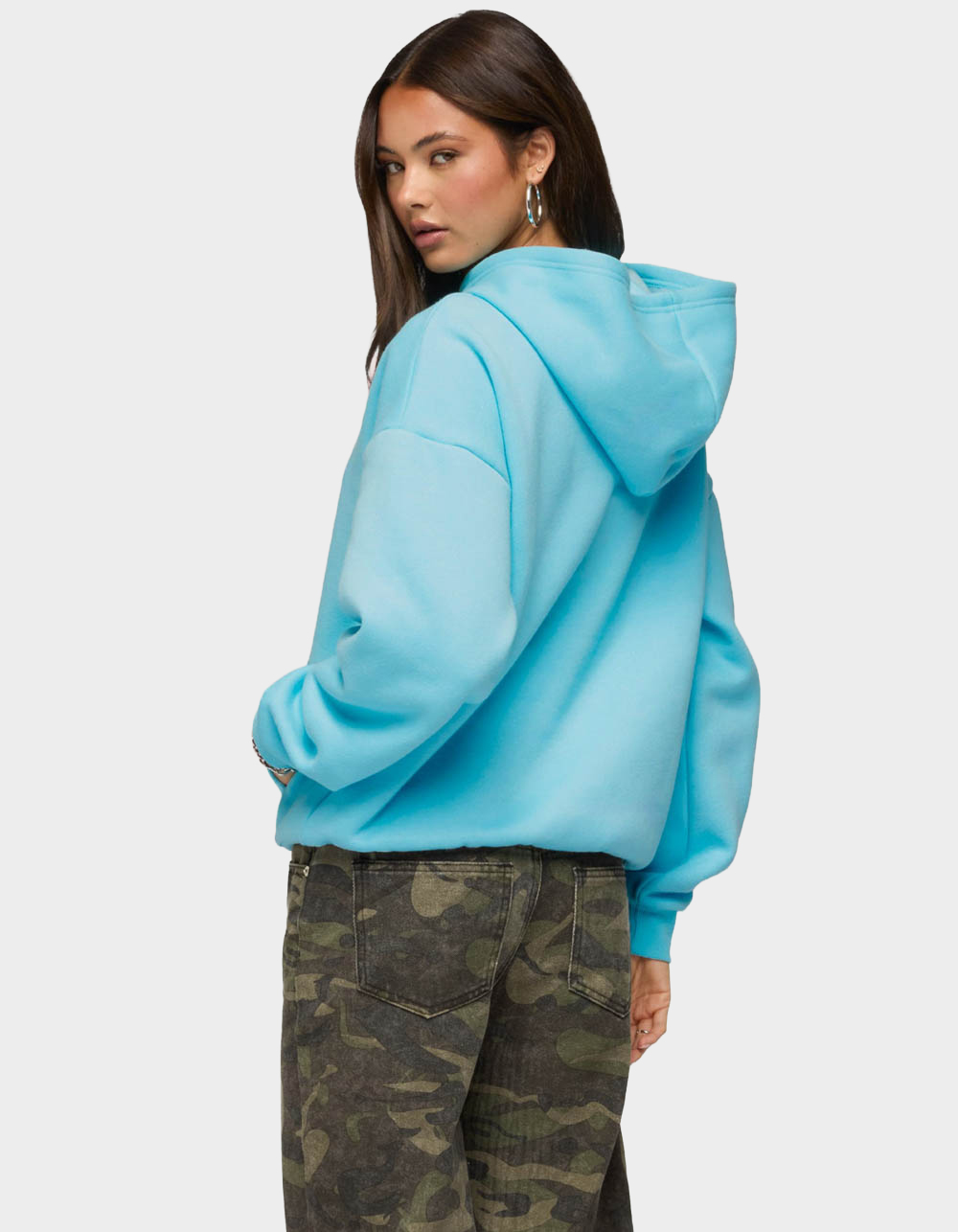 EDIKTED I Heart LA Hoodie - BLUE