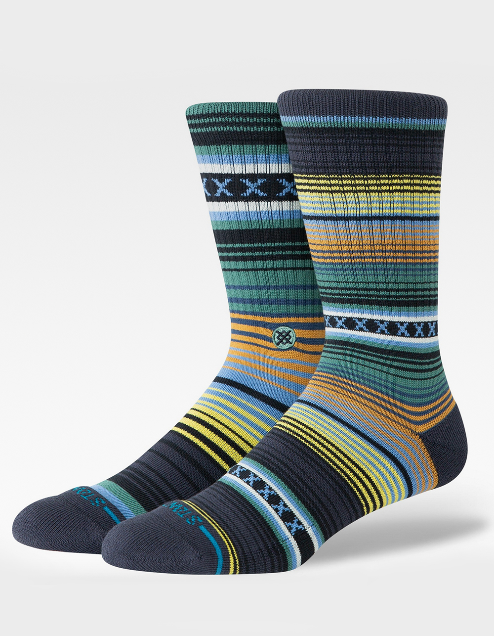 STANCE Curren Crew Socks - BLUE GRADIENT