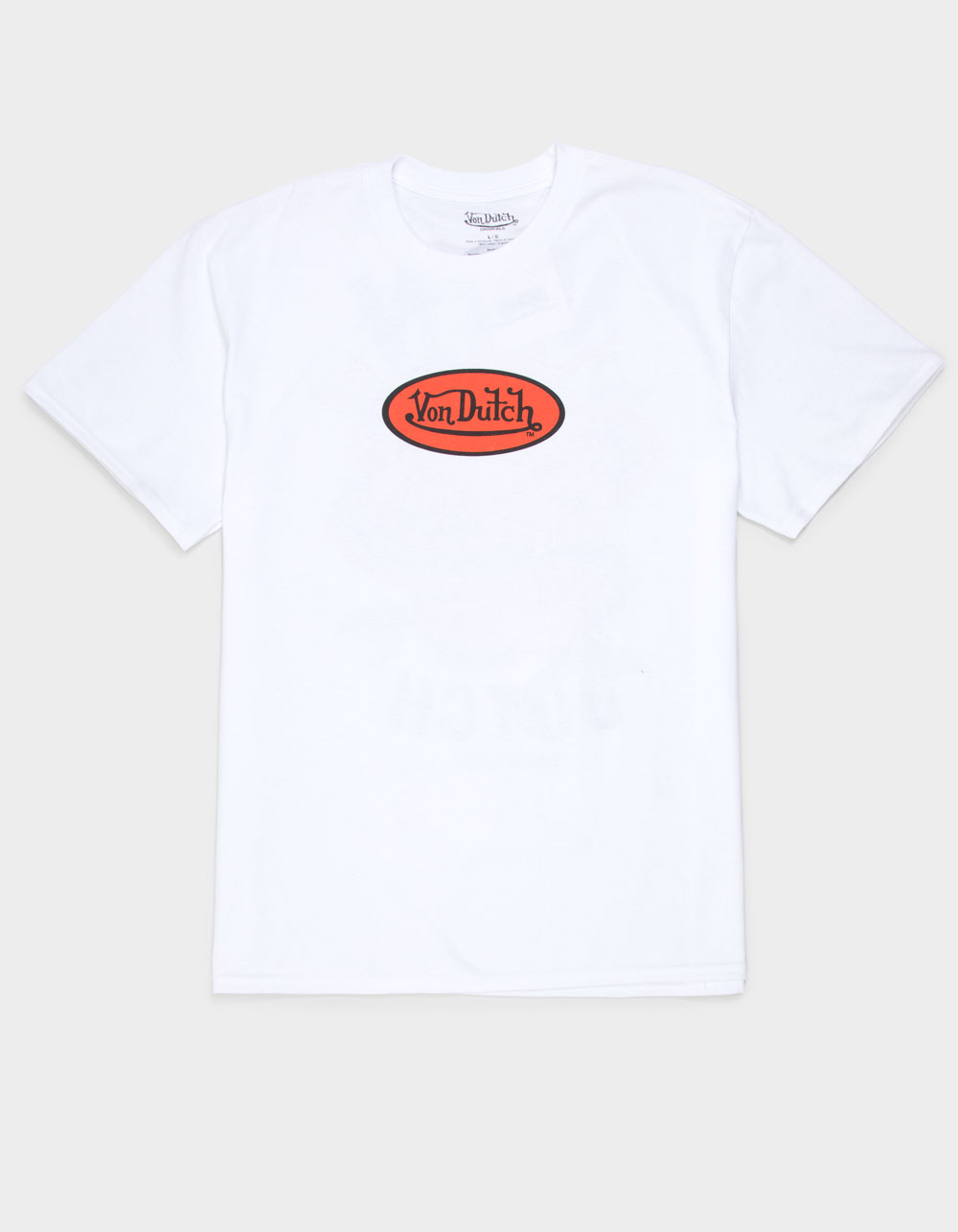VON DUTCH Tiger Mens Tee - WHITE