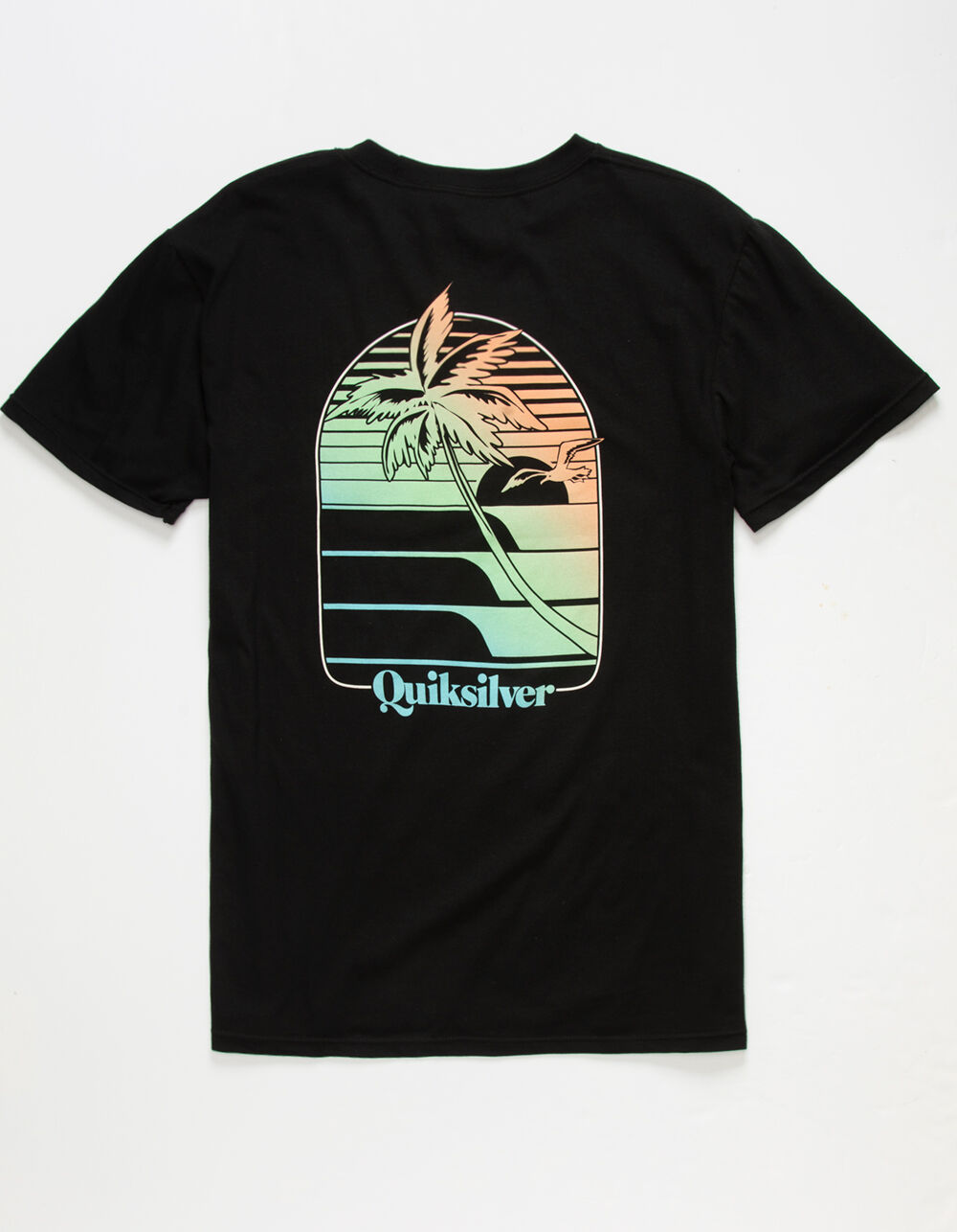 QUIKSILVER Arched Bay Mens T-Shirt - BLACK | Tillys