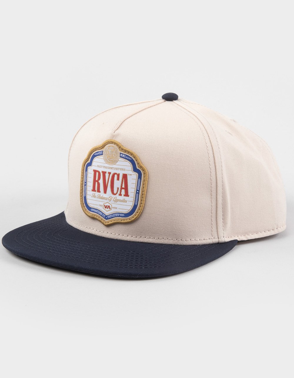 RVCA Philsner Snapback Hat - OATMEAL