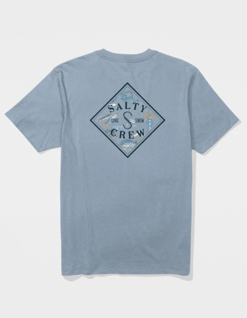 SALTY CREW Tippet Fill Mens Tee - LIGHT BLUE