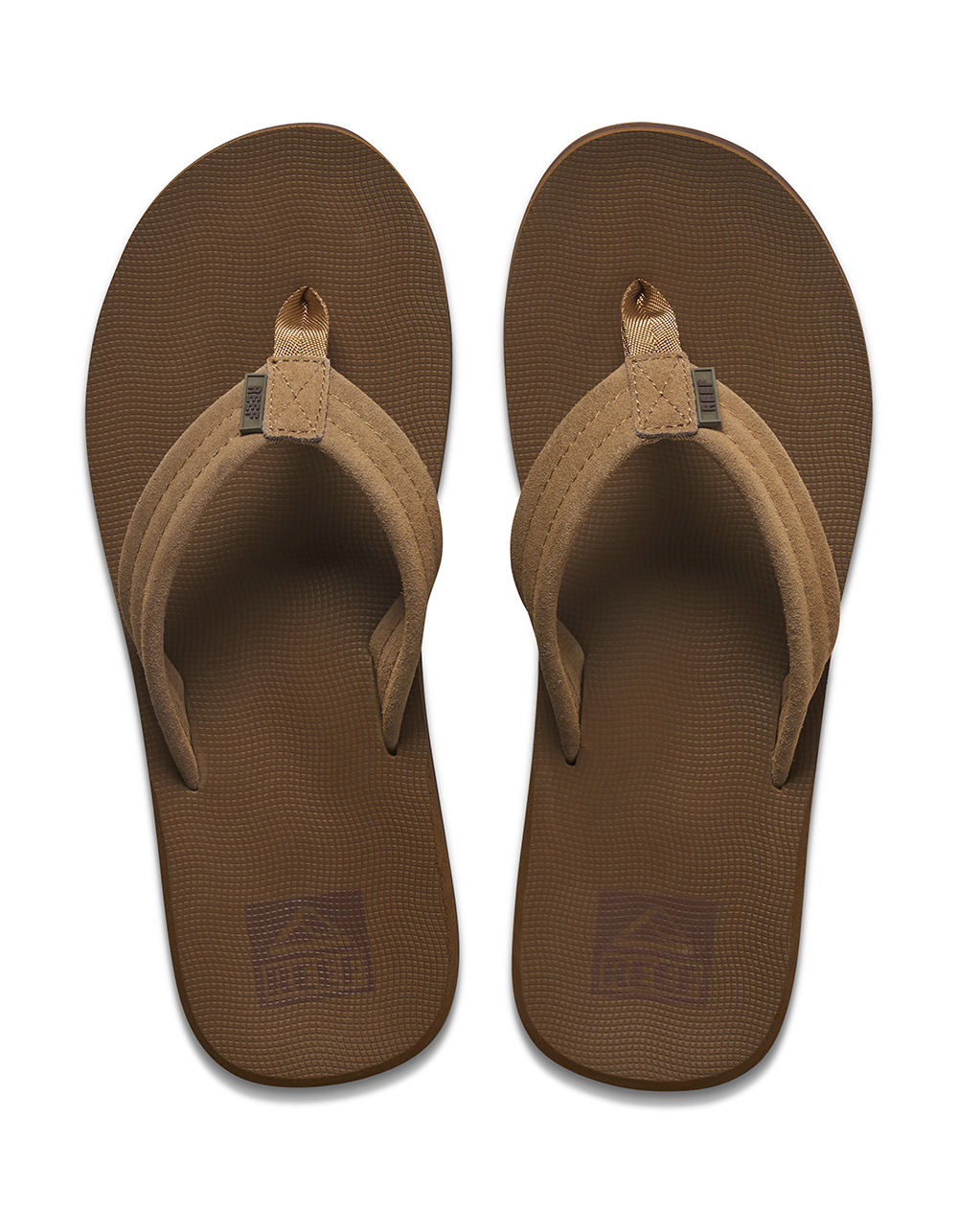 REEF Groundswell Mens Flip Flops - TAN