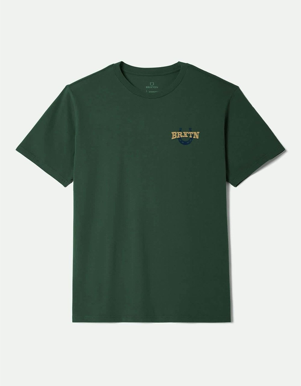 BRIXTON Roughstock Mens Tee - FOREST