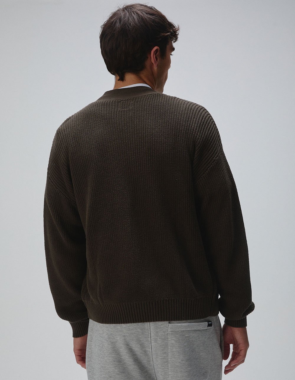RSQ Mens Cardigan - OLIVE
