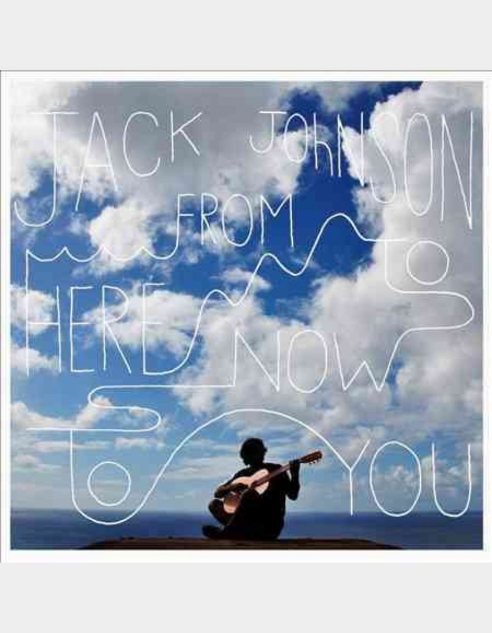 JACK JOHNSON From Here To Now To You LP - No Color