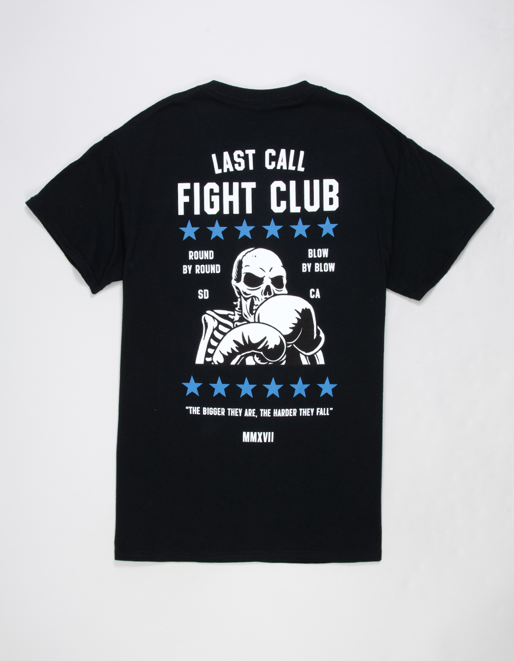 LAST CALL CO. Fight Club Mens Tee - BLACK