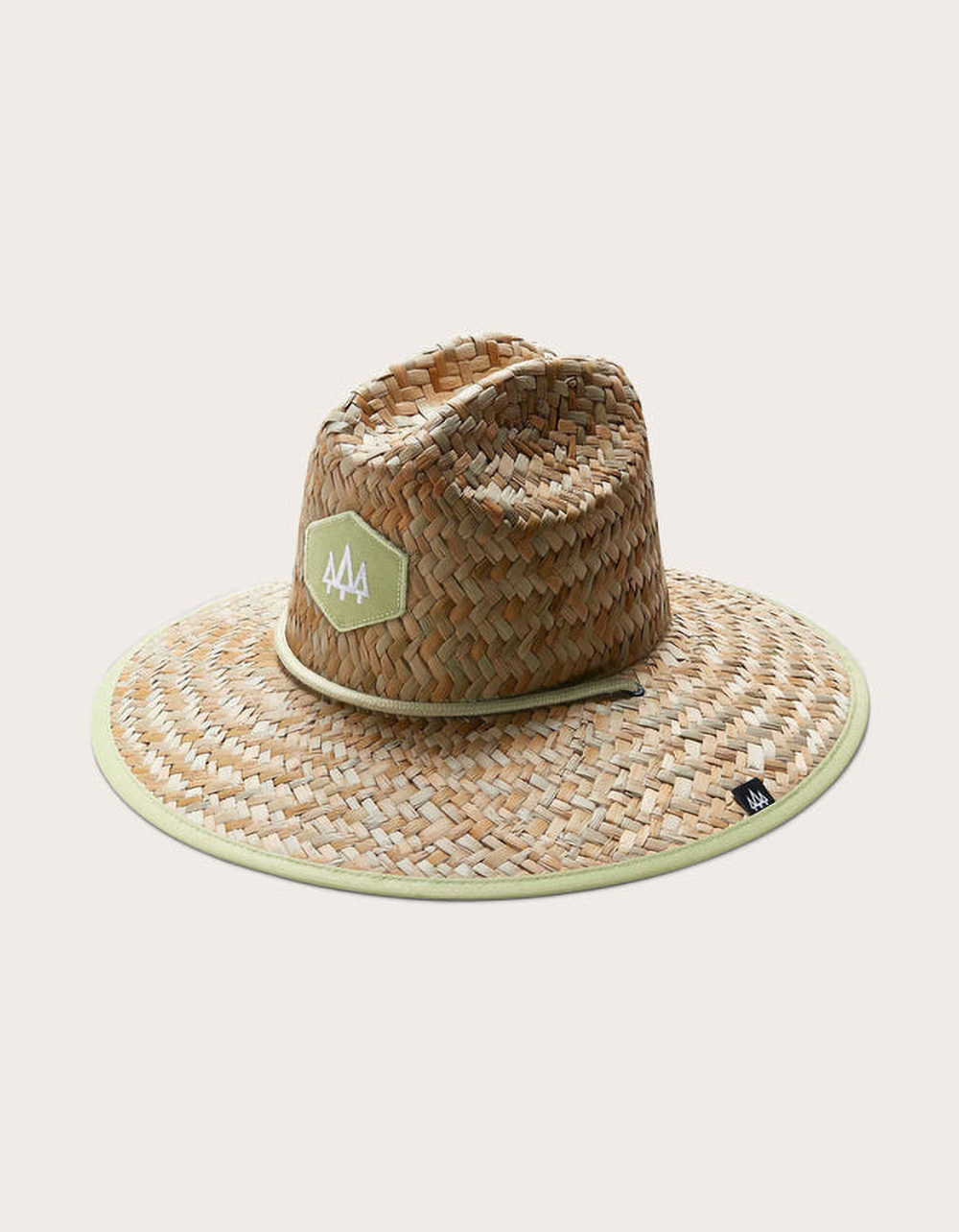 HEMLOCK HAT CO. Pistachio Straw Lifeguard Hat - SAGE