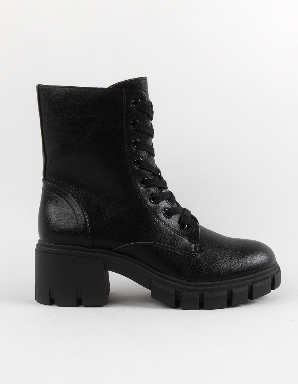 MIA Girl Aldana Womens Lace Up Boots - BLACK