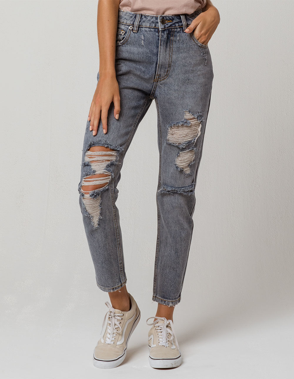 RVCA Piper Womens Ripped Jeans - VINTAGE | Tillys
