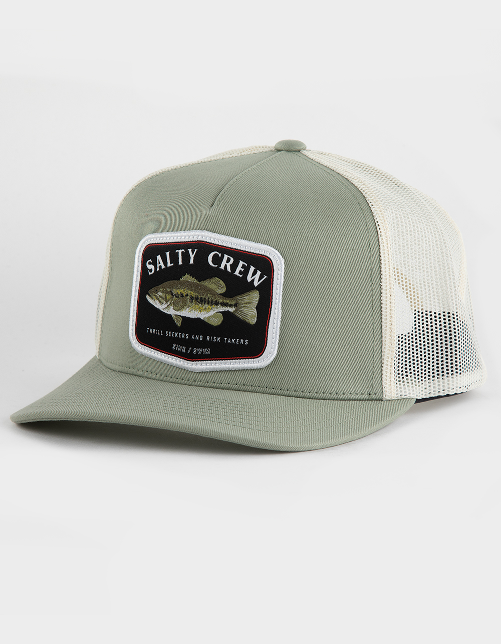 SALTY CREW Bigmouth Mens Trucker Hat - SAGE