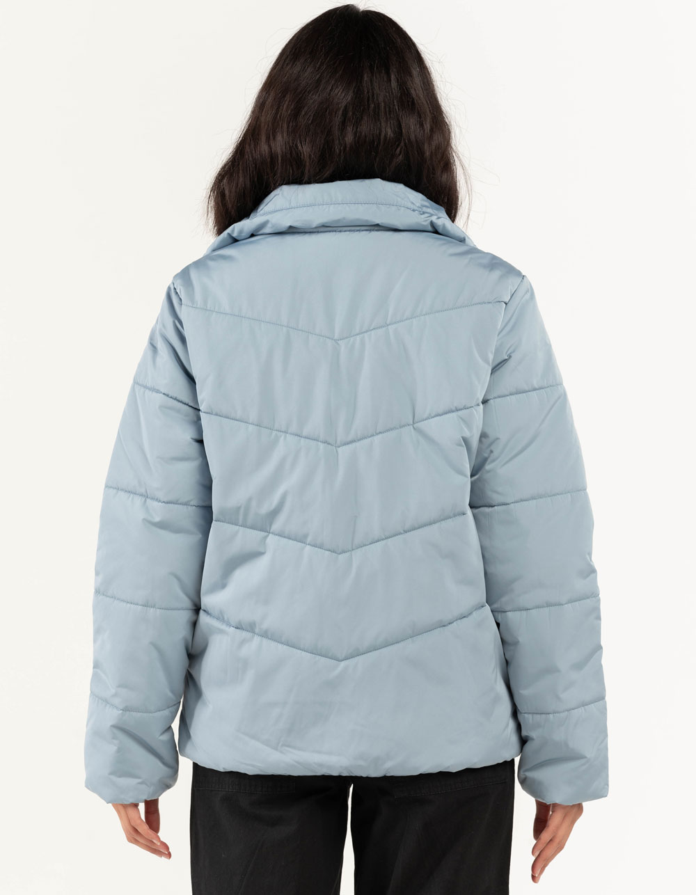 VANS Foundry V MTE Womens Puff Jacket BLUE Tillys