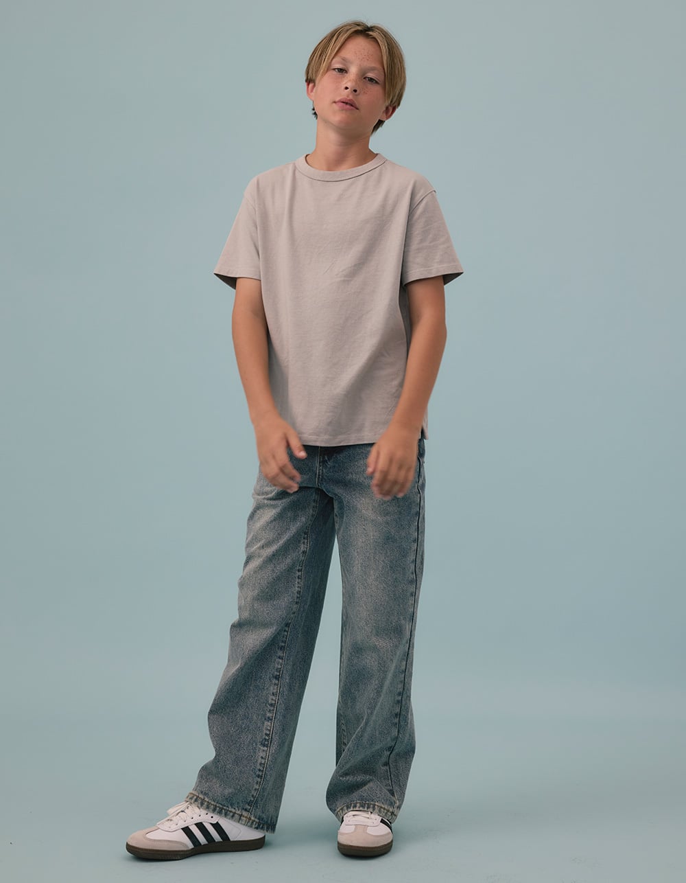 RSQ Boys Extra Baggy Embroidered Jeans