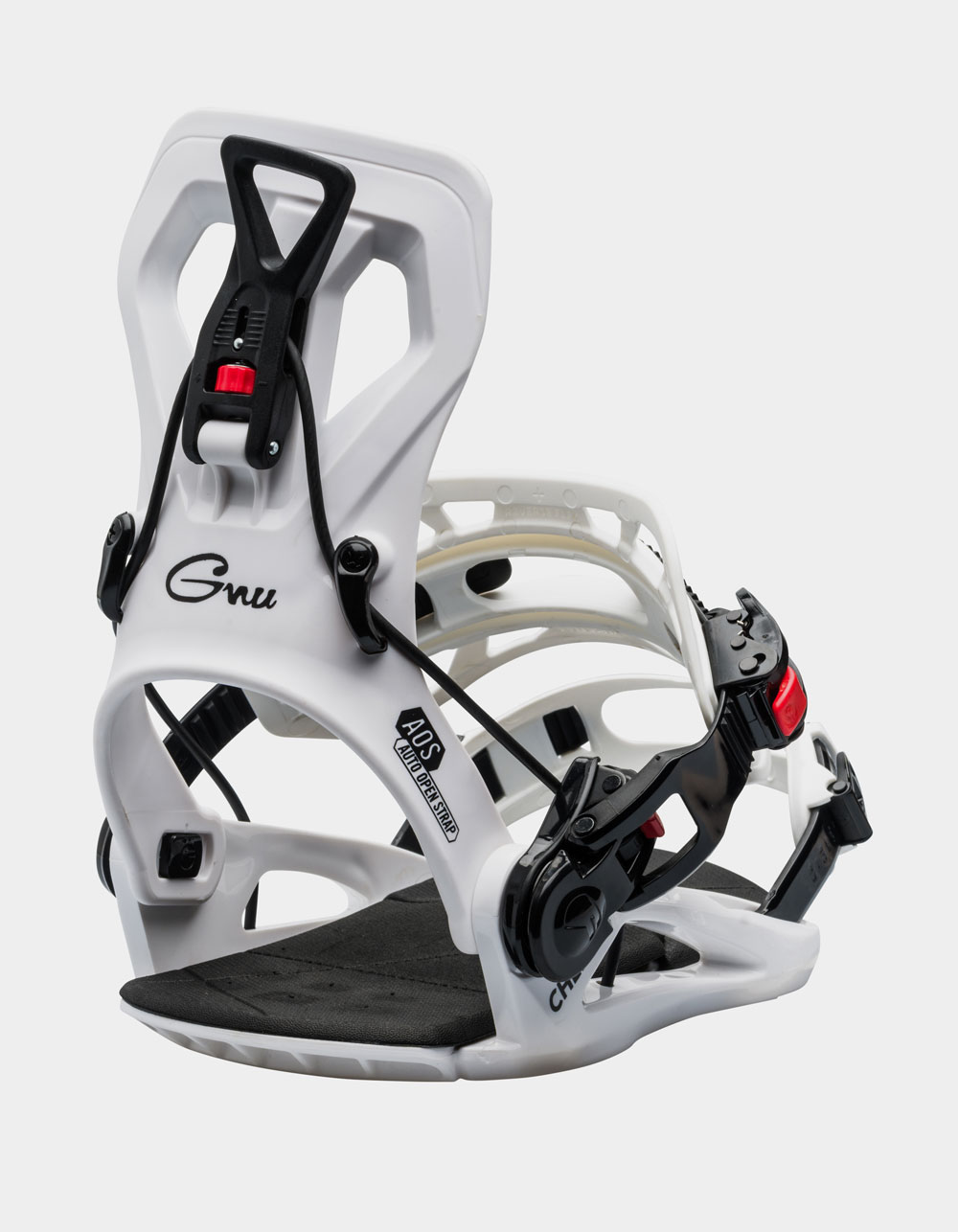GNU Cheeter Snowboard Binding WHITE Tillys