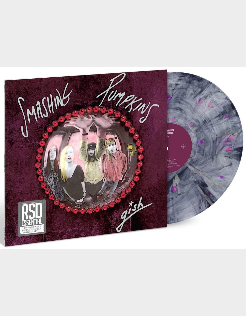 THE SMASHING PUMPKINS Gish (Indie Exclusive) [Gray with Pink & Purple Splatter Vinyl] - No Color