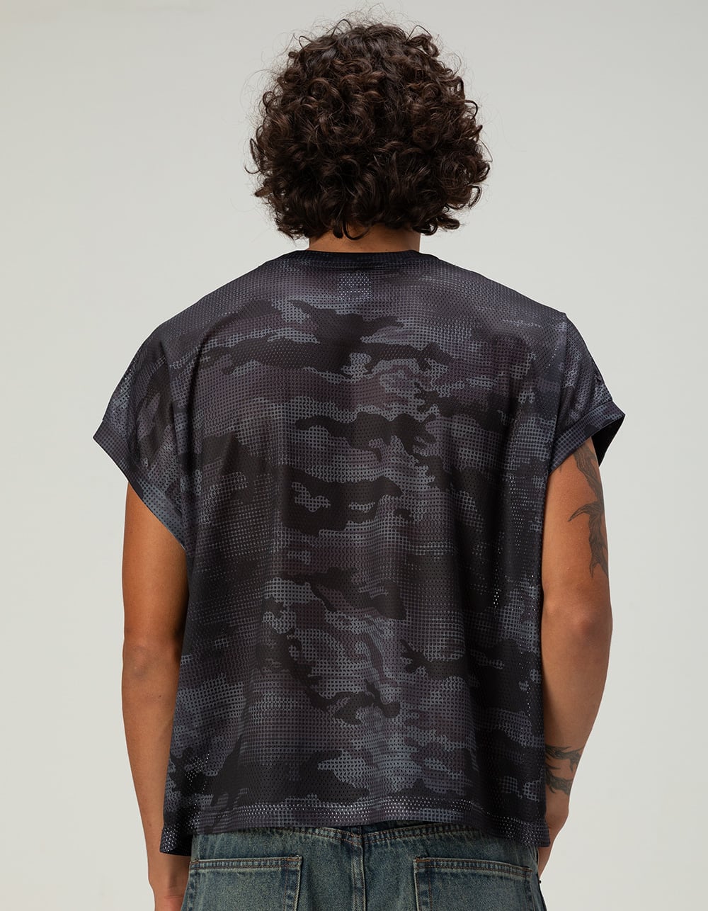 RSQ Mens Mesh Muscle Tee