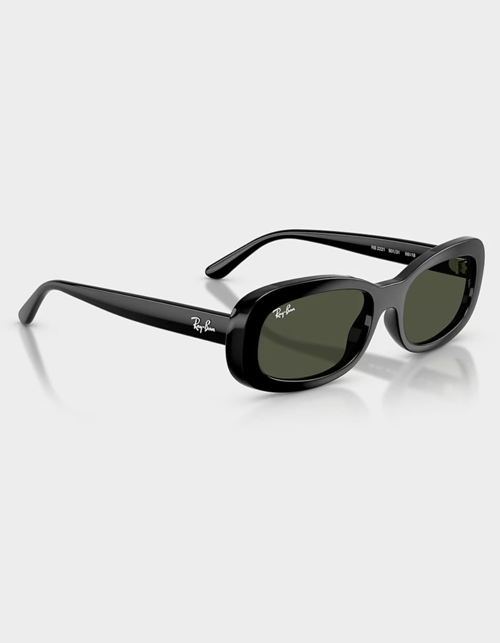 RAY-BAN RB2221 Sunglasses - BLACK
