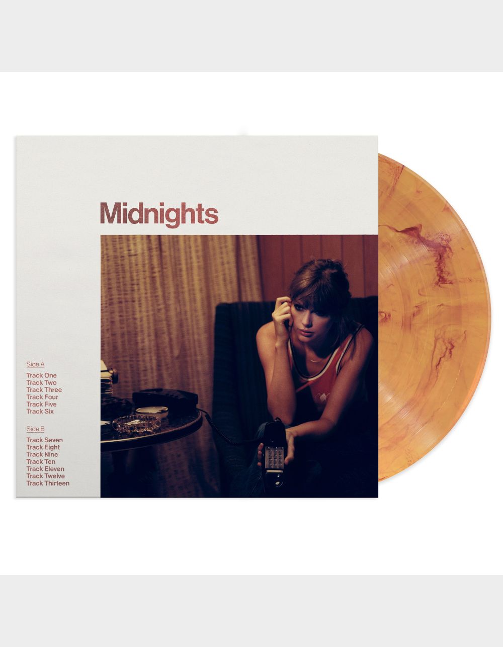 TAYLOR SWIFT Midnights (Blood Moon Edition) [Explicit Content] LP - No Color