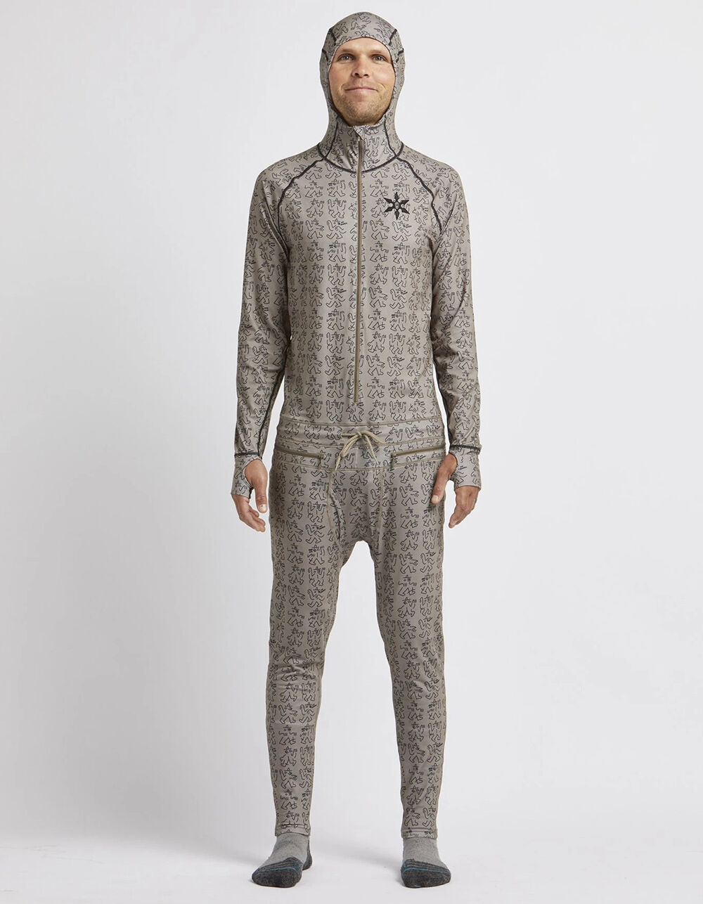 AIRBLASTER Classic Mens Black Ninja Suit BLACK Tillys