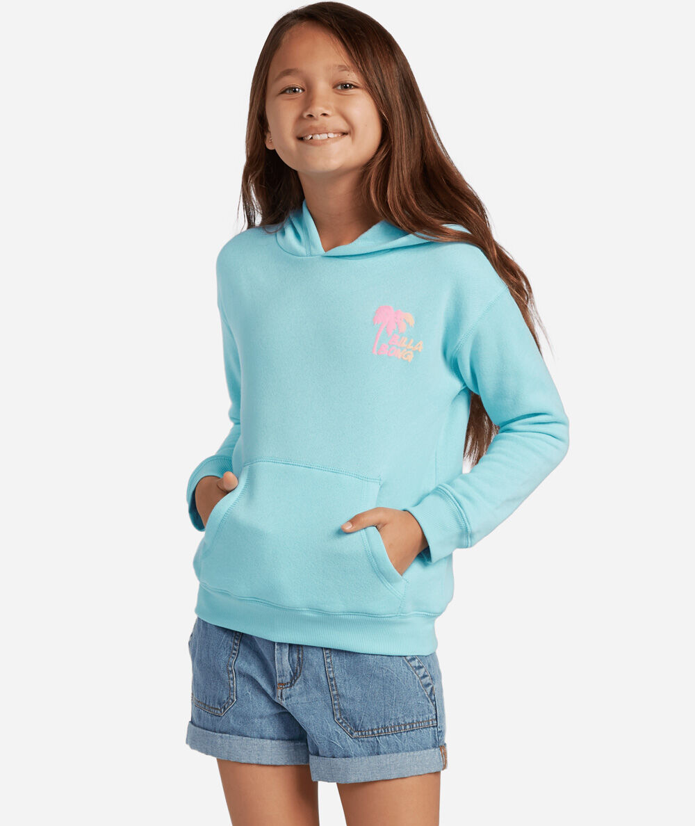 BILLABONG Wipe Out Girls Hoodie - TURQUOISE | Tillys