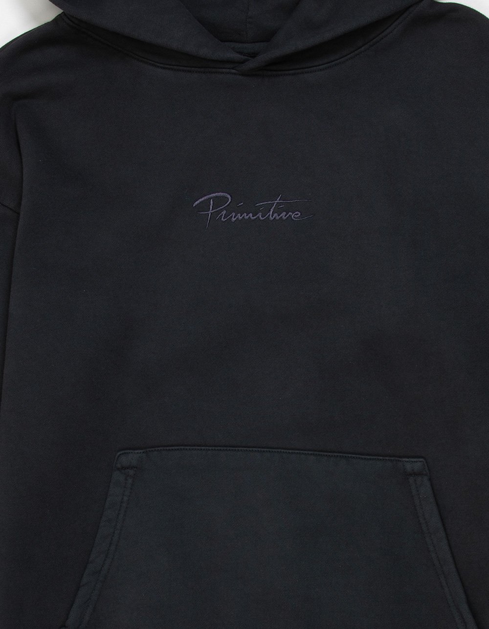 PRIMITIVE Nuevo Mens Hoodie - WASHED BLACK