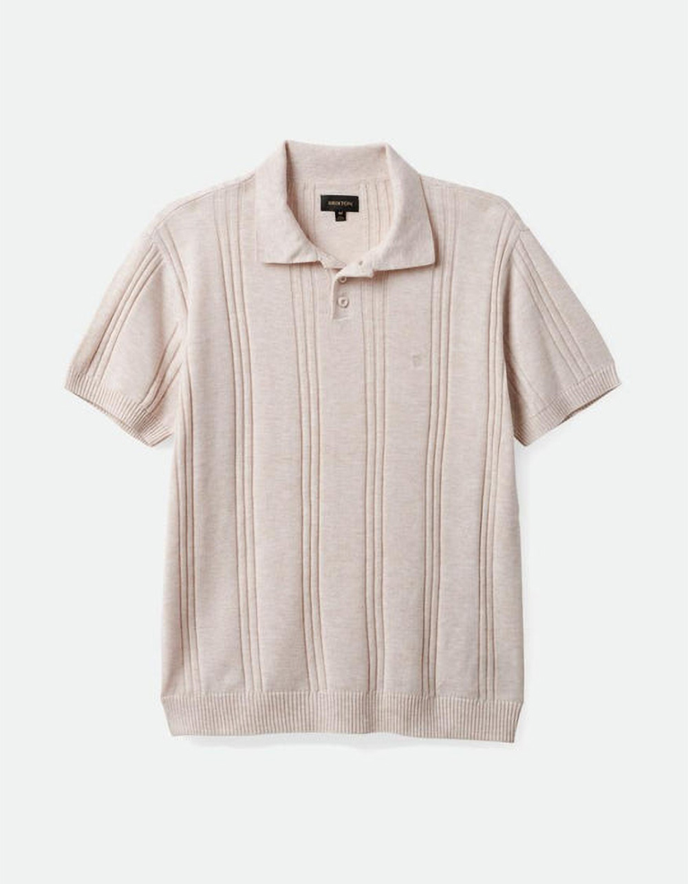 BRIXTON Weekend Reserve Mens Polo Shirt TAN Tillys