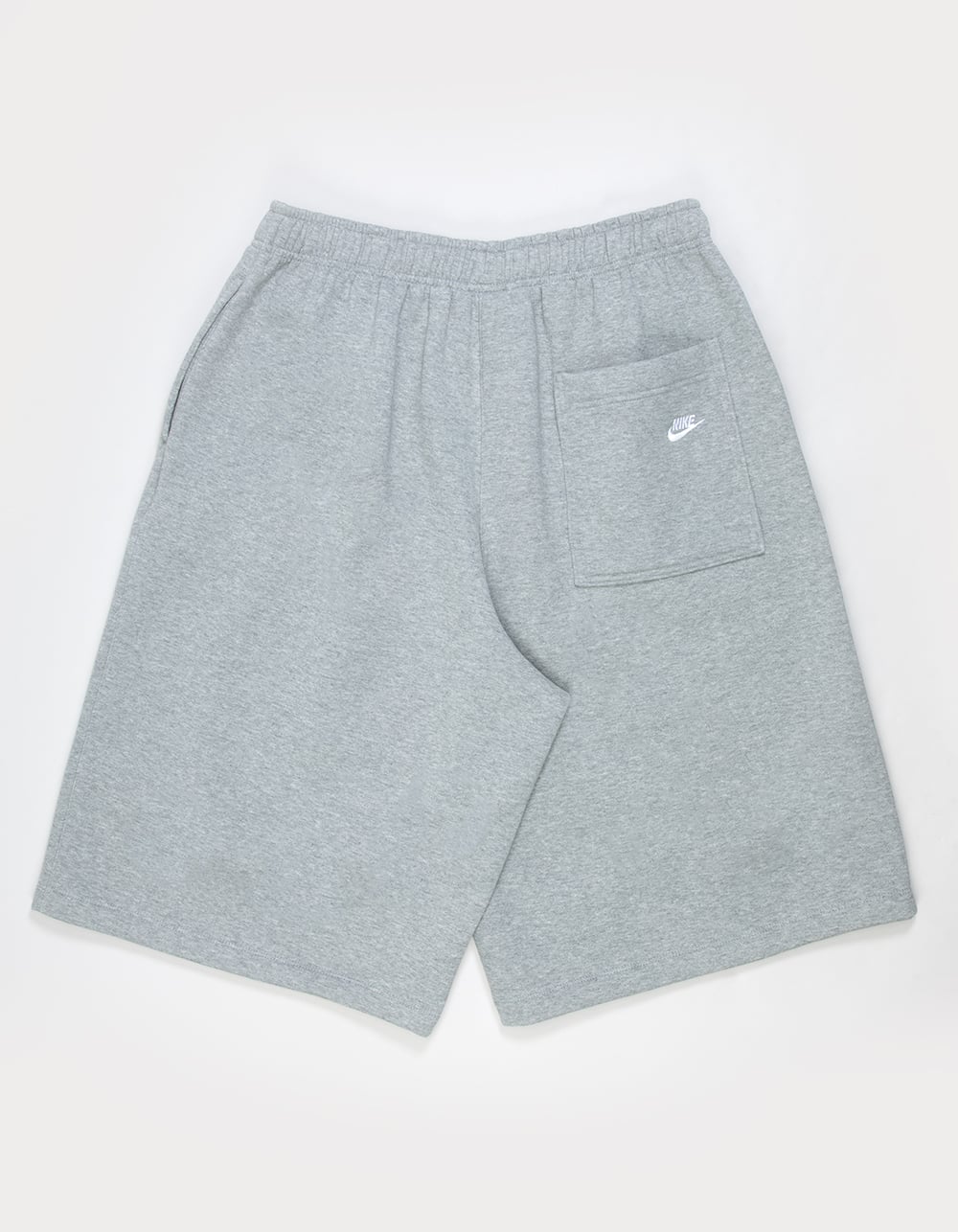 NIKE Club Basketball Mens Oversized Sweat Shorts - HEATHER GRAY