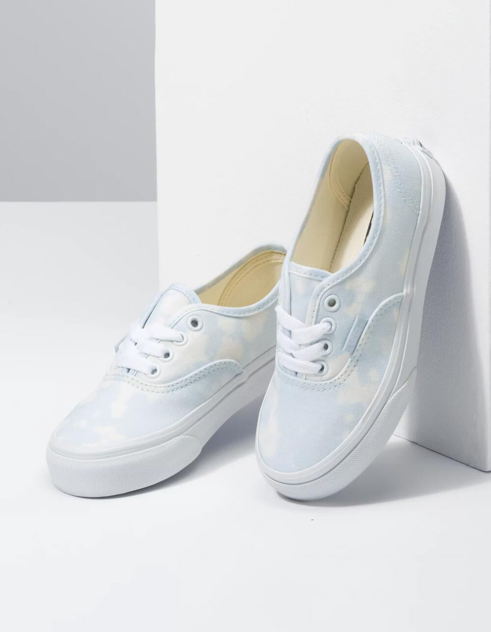 VANS Bleach Wash Authentic Juniors Shoes - BLUE | Tillys