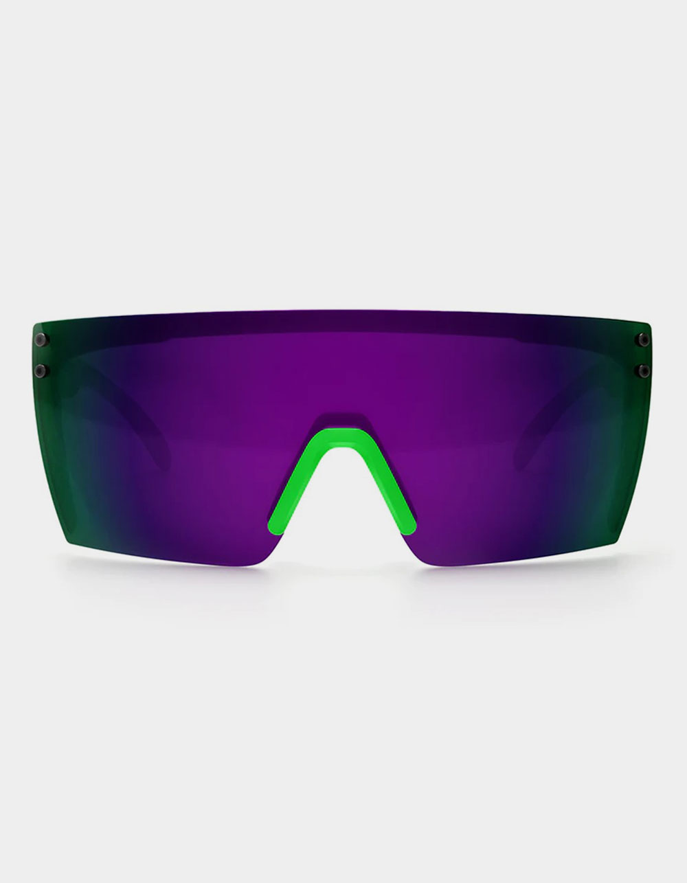 HEATWAVE VISUAL Lazer Face Sunglasses - NEON GREEN