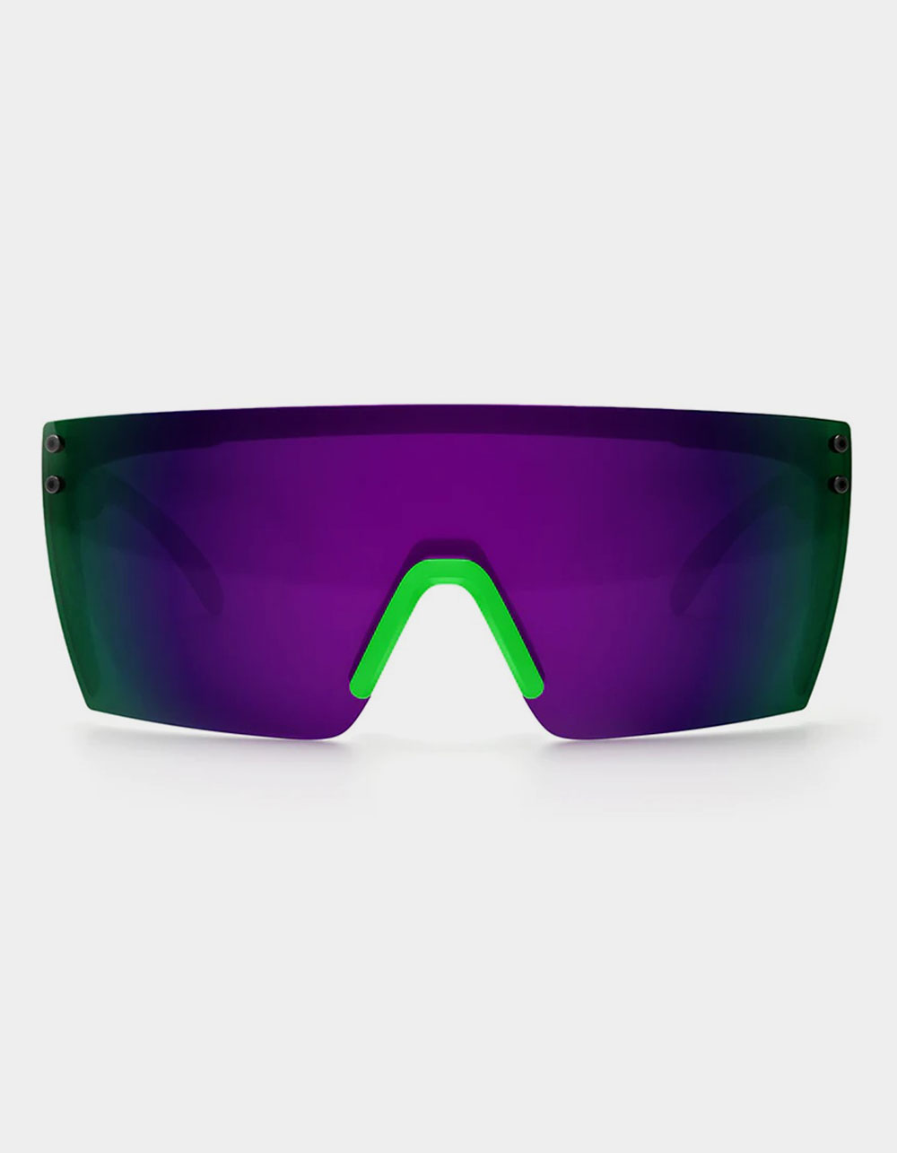 HEATWAVE VISUAL Lazer Face Sunglasses NEON GREEN Tillys