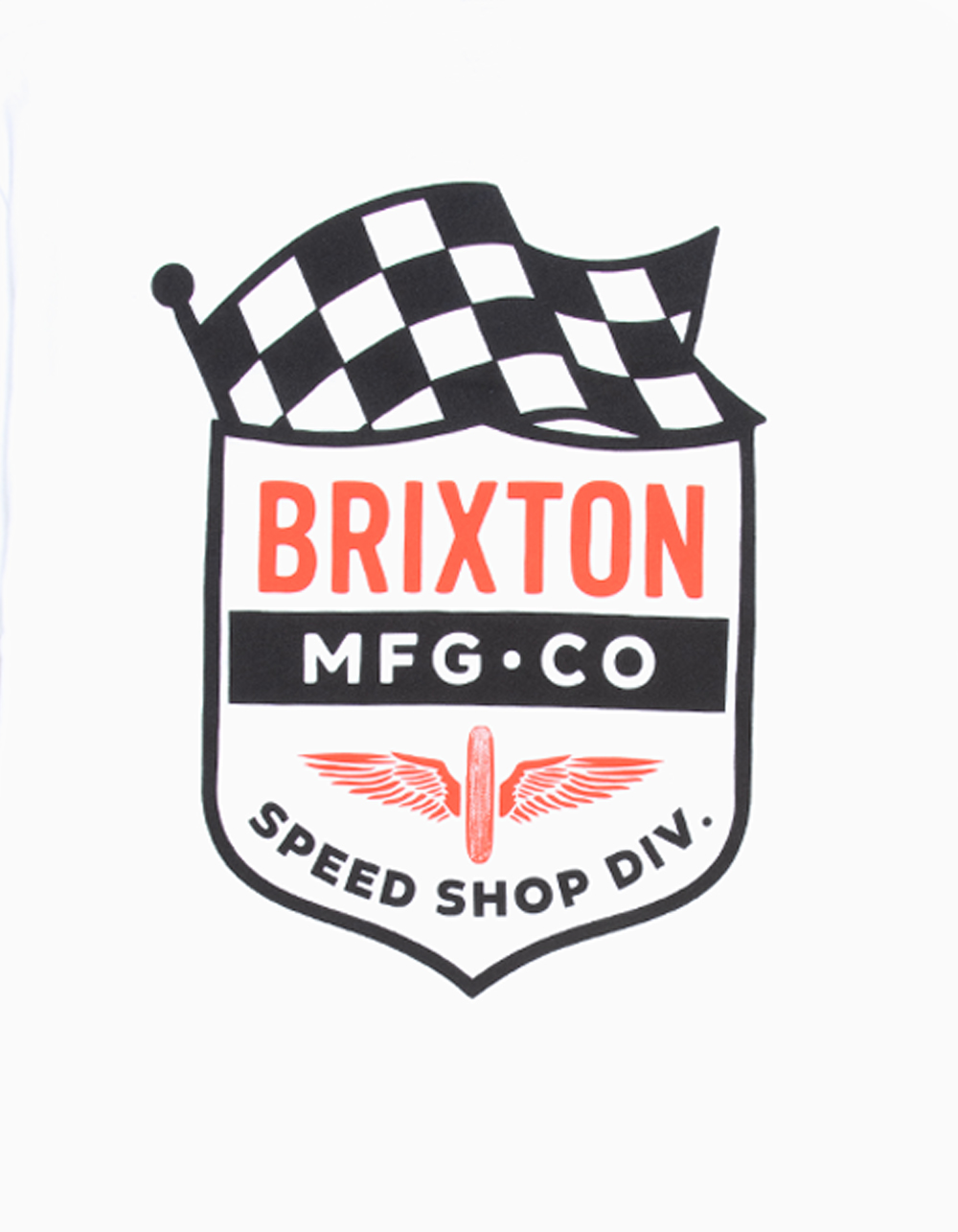 BRIXTON Triumph Mens Tee - WHITE