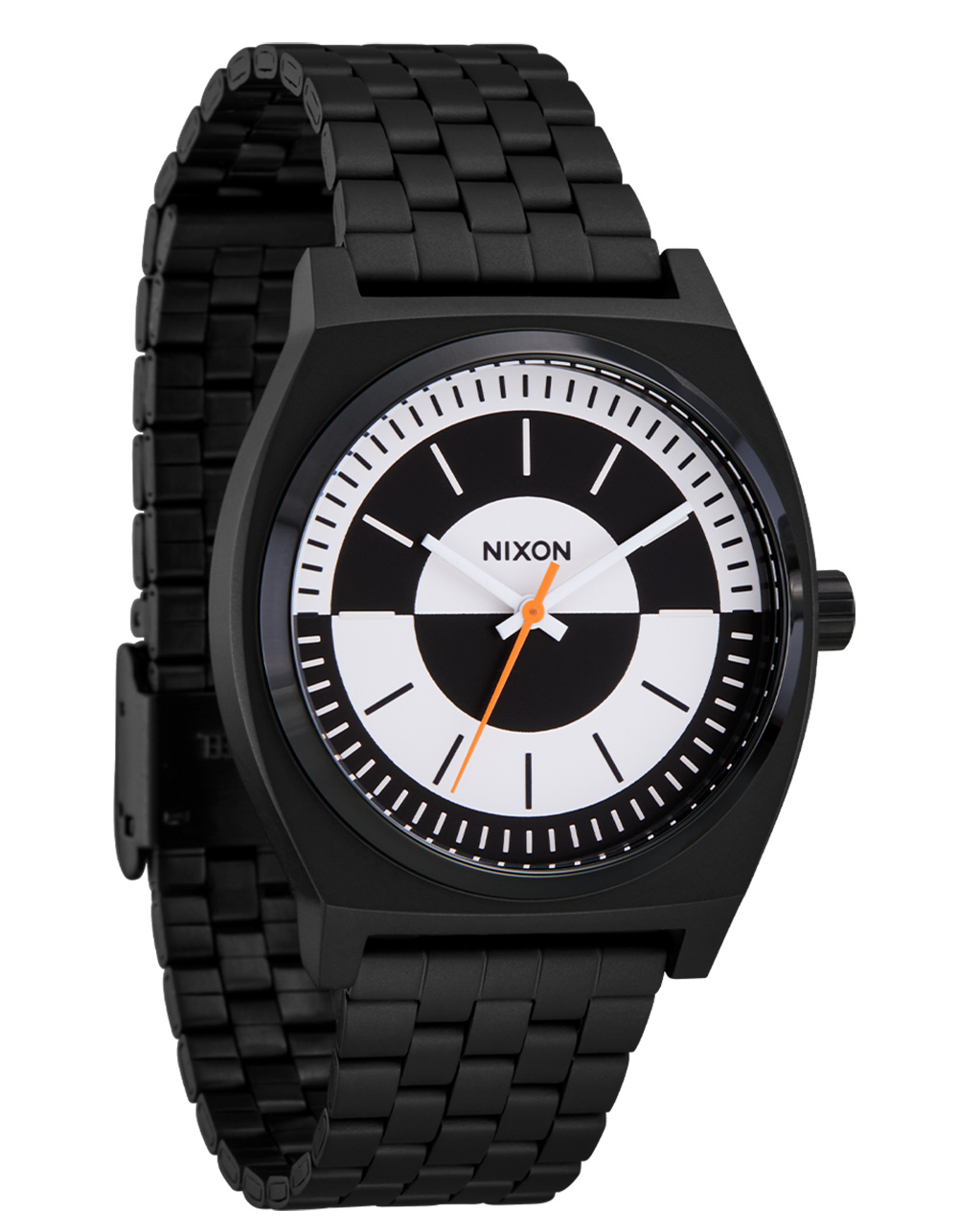 NIXON Time Teller Watch - BLK/WHT