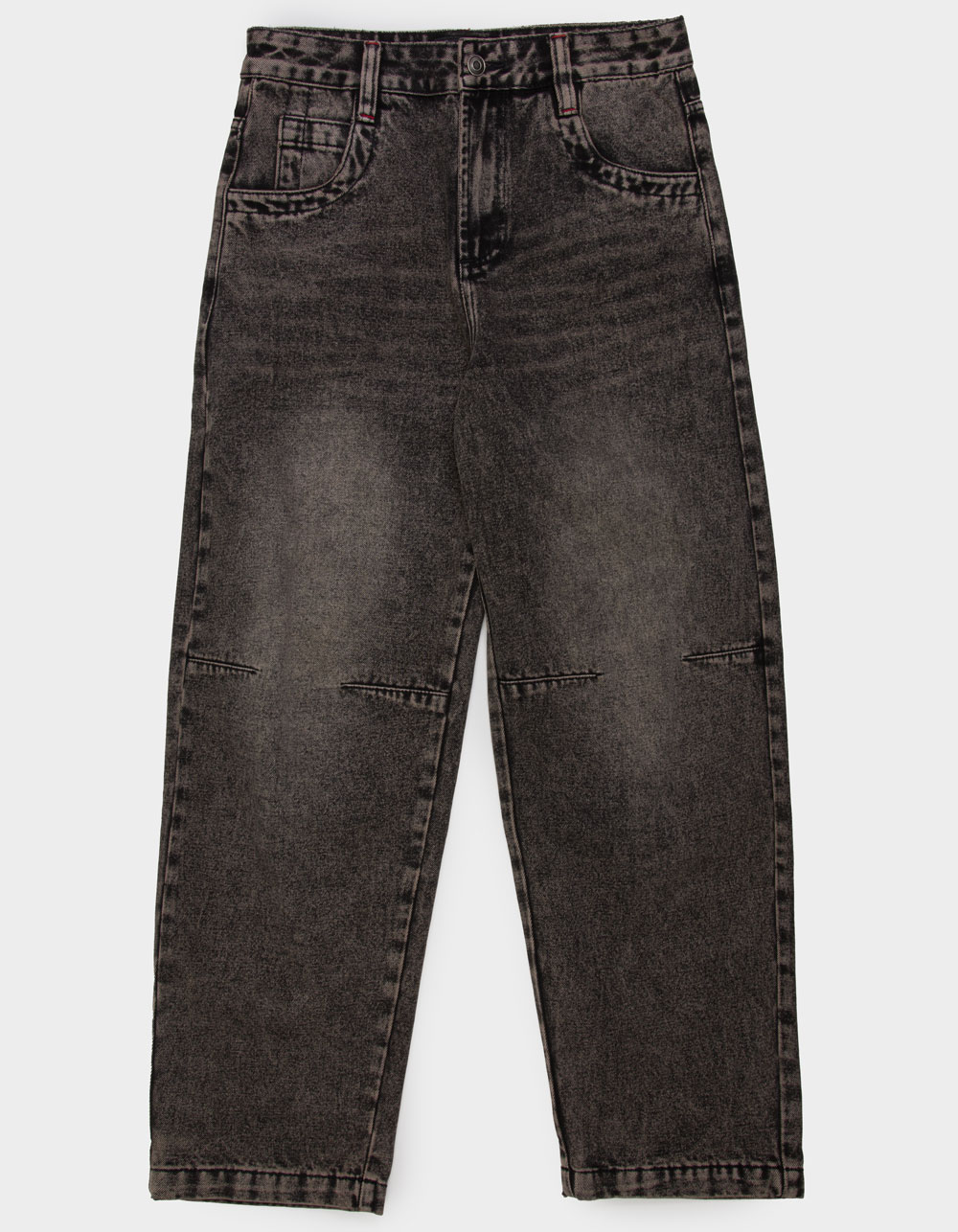 RSQ Mens Skater Baggy Jeans - WASHED BLACK