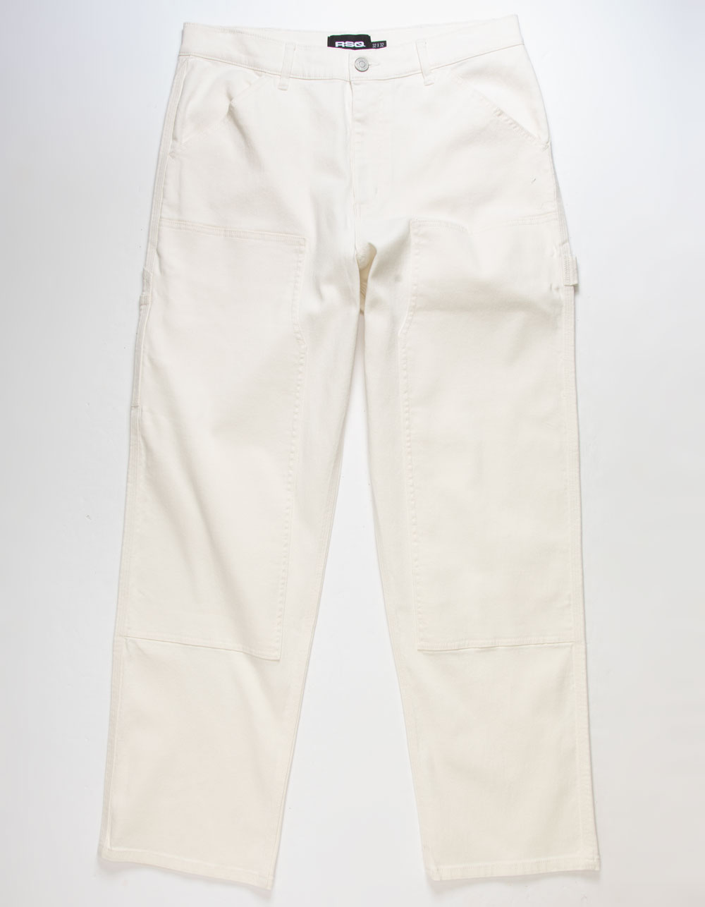 RSQ Mens Utility Twill Pants - ECRU