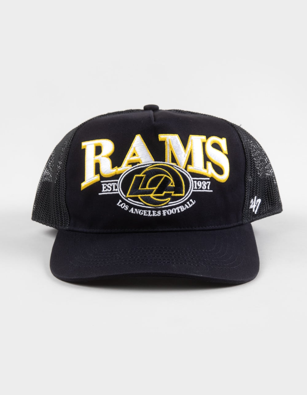 47 BRAND Los Angeles Rams Deluxia '47 Hitch Trucker Hat - BLUE COMBO