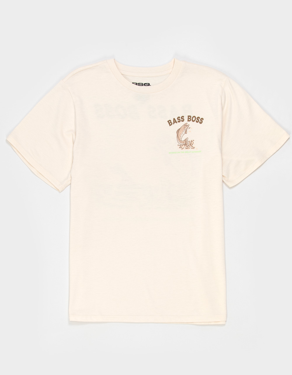 RSQ Boys Bass Boss Tee - NATURAL