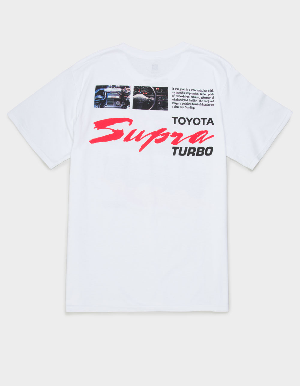 TOYOTA Supra Mens Tee - WHITE