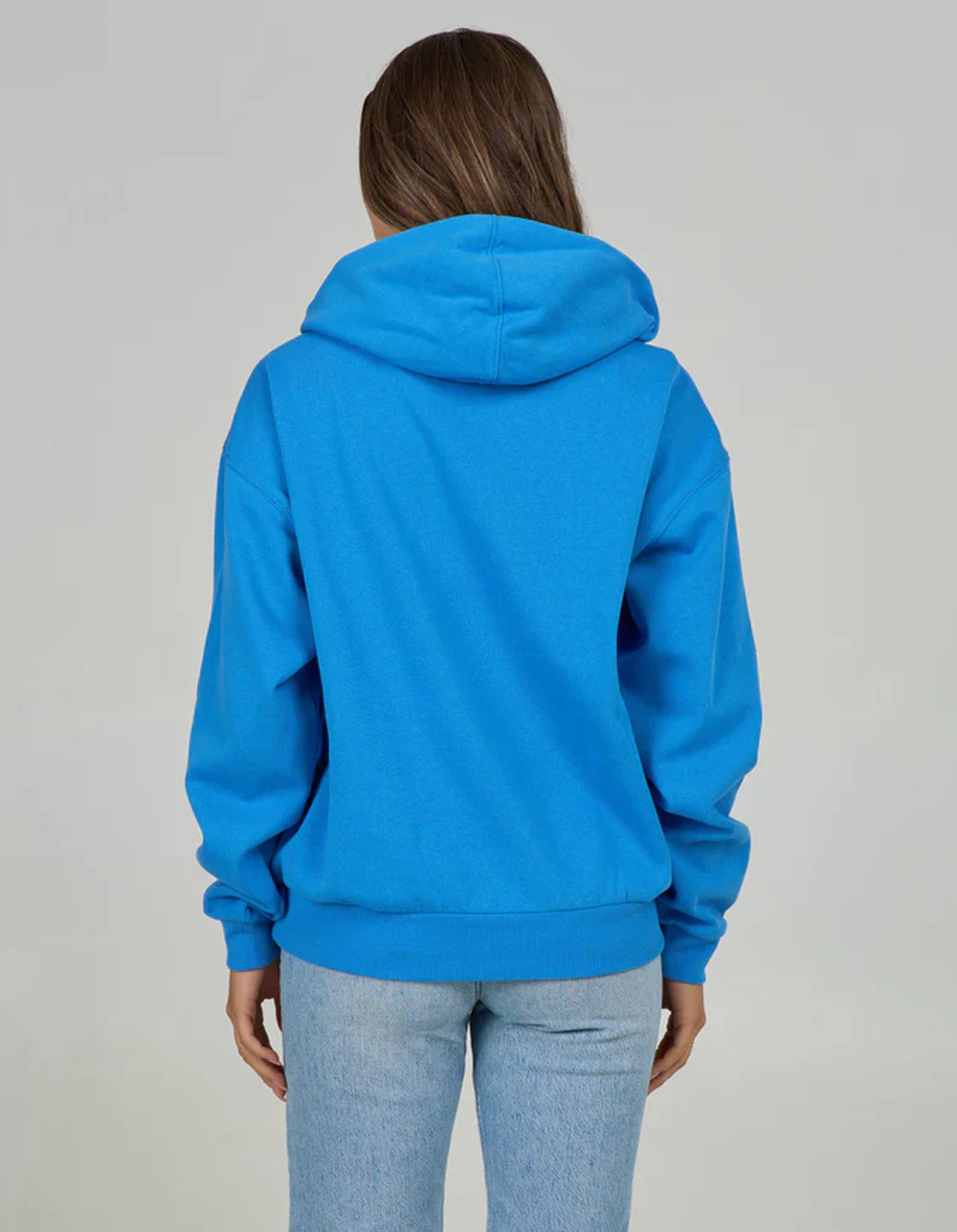 SALTY CREW Unscripted Womens Oversized Hoodie - BLUE
