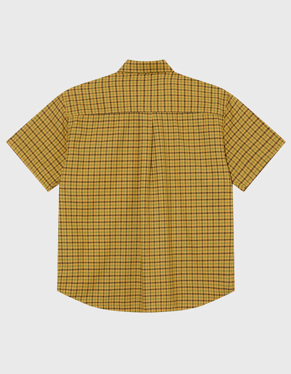 POLAR SKATE CO. Mitchell Mens Button Up Shirt - YELLOW COMBO