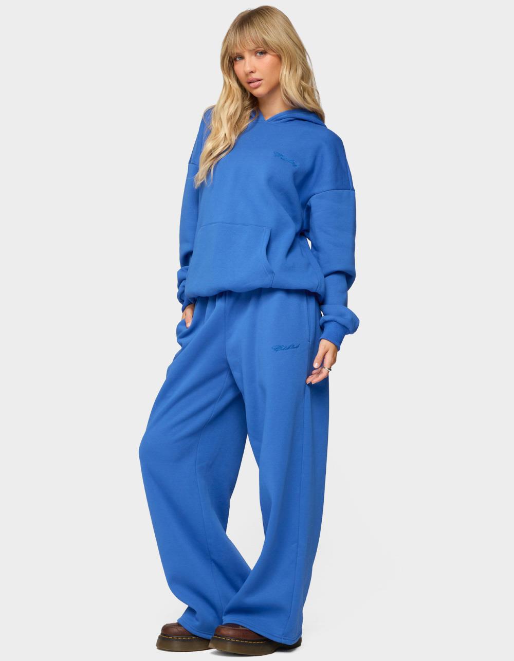 Edikted Basic Girl Wide Leg Sweatpants