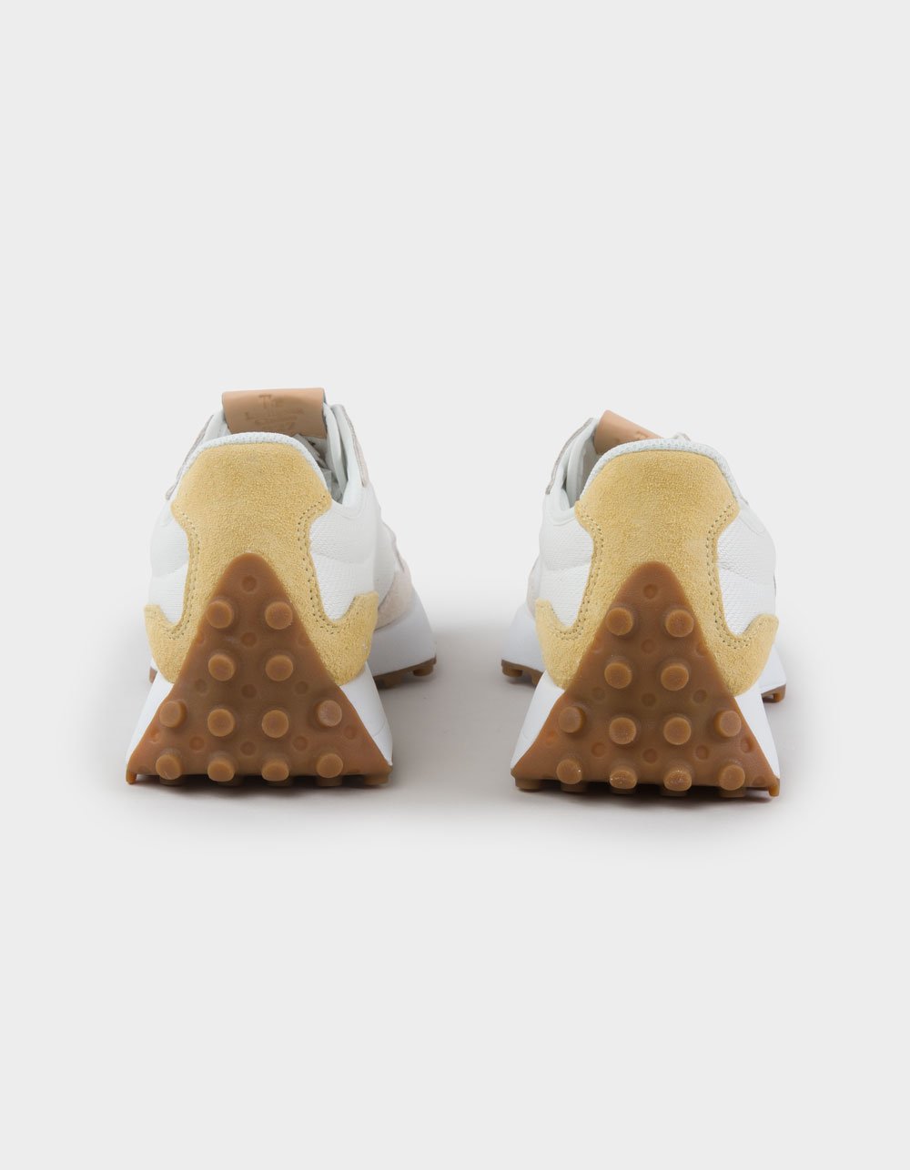 NEW BALANCE 327 Womens Shoes - WHITE/YELLOW