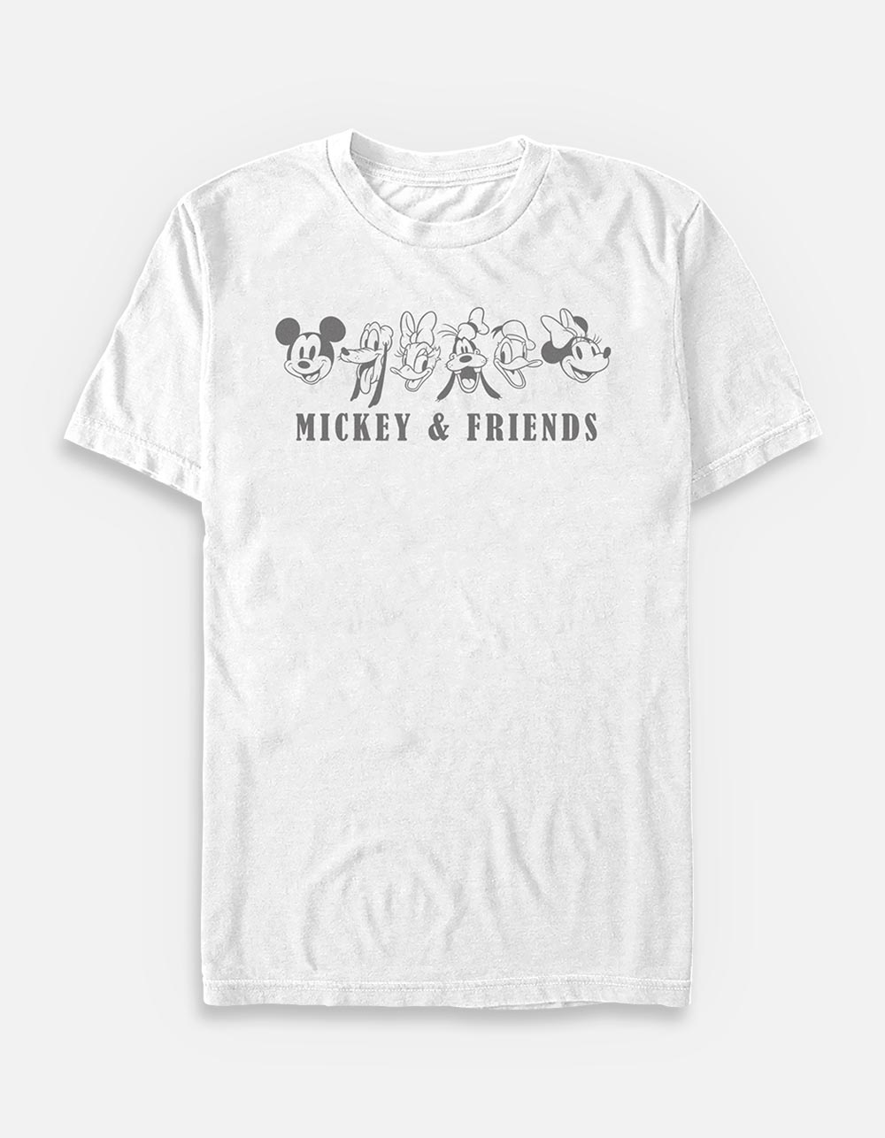 DISNEY Mickey & Friends Unisex Tee - WHITE
