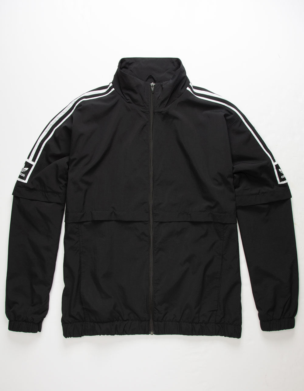 ADIDAS Standard Black & White Mens Track Jacket - BLK/WHT | Tillys