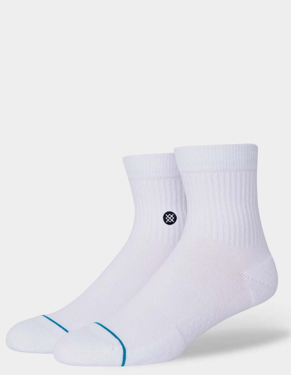 STANCE Icon Mens Quarter Socks - WHITE
